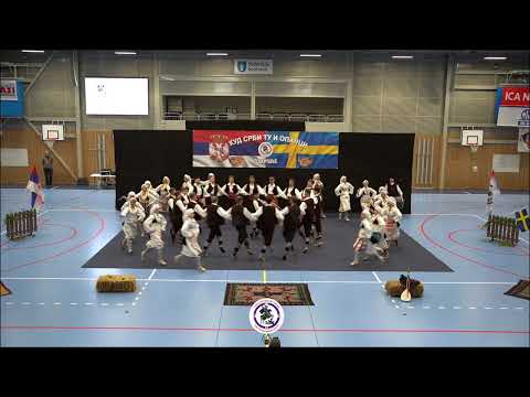 КУД "Бранко Цветковић" Београд  и СКУ "Свети Георгије" Содертеље - Гњилане