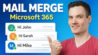 How to Mail Merge in Word, Excel & Outlook (Full Guide)