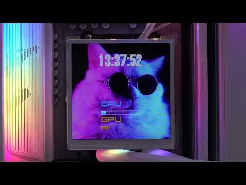 3RSYS(쓰리알시스) 라니 WV 360 ARGB 수냉쿨러 19가지 기본 화면