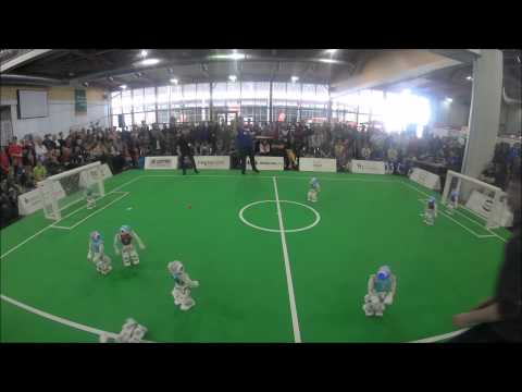 RoboCup German Open 2015 - Berlin United vs. Nao Devils - first half