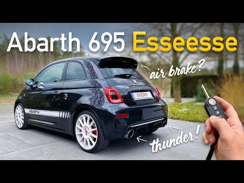 NEUER Abarth 695 Esseesse (180 PS) - POV Fahrt & Rennen in Spa-Francorchamps!