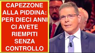 CAPEZZONE ALLA PIDDINA: PER DIECI ANNI CI AVETE RIEMPITI SENZA CONTROLLO