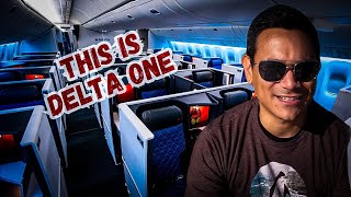 First Time Flying Delta One Class (I Was SHOCKED)