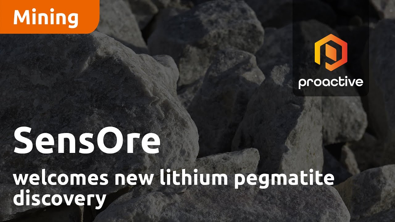 SensOre welcomes new lithium pegmatite discovery