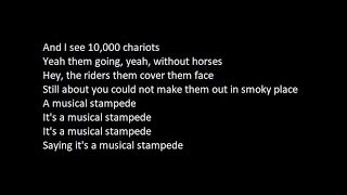 Damian Marley - 10000 Chariots ft. Stephen Marley [Lyrics]