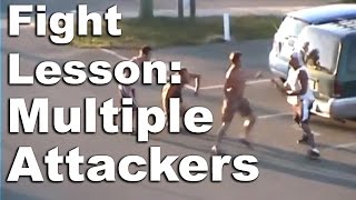 Fight Lesson 2 - Multiple Attackers / How to Fight Multiple Attackers and Win