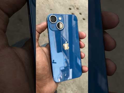 iphone 13 mini amazing 🤩 blue colour #short # iPhone