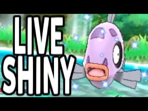 Shiny Feebas in ONLY 8 SOS ENCOUNTERS! Pokemon Sun and Moon Shiny Hunting Live Reaction