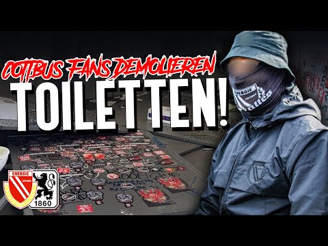 Cottbus-Fans demolieren Toiletten im Grünwalder Stadion! (TSV 1860 - Cottbus)