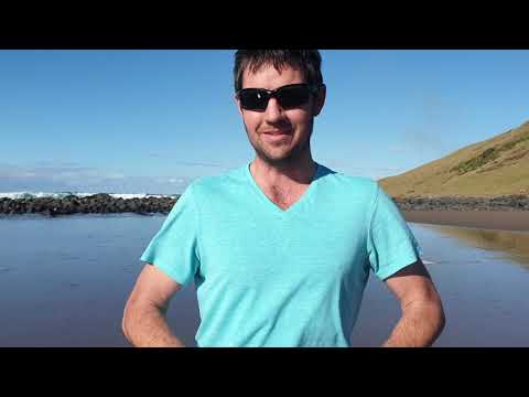 Dieter's final resting place Wild-coast  beach