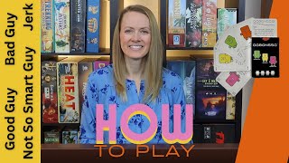GGBGNSSG | How to Play Good Guy, Bad Guy, Not So Smart Guy...A Family Card Game