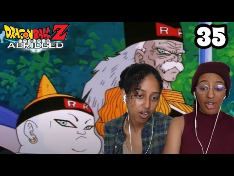 Bombastic Side Eye | Dragon Ball Z: Abridged Episode 35 | Reaction **we never watched DBZ**