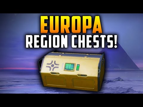 Destiny 2 - All Europa Golden Chest Locations (Region...