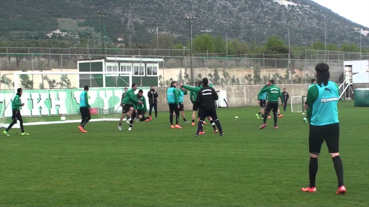 Προθερμανση και παιχνιδι (15/3/16) | pao.gr