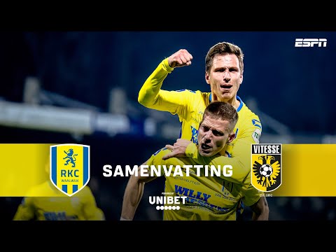 Treffer in LAATSTE MINUUT bij ENERVERENDE DEGRADATIEKRAKER!🥶  | Samenvatting RKC Waalwijk - Vitesse