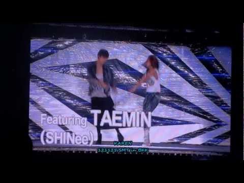 121125  BoA - Only One（Taemin part）@ SMT in BKK