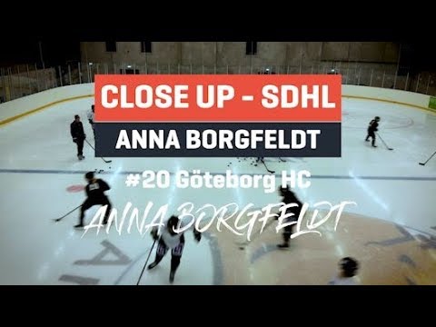 CLOSE UP - SDHL Anna Borgfeldt Göteborg HC