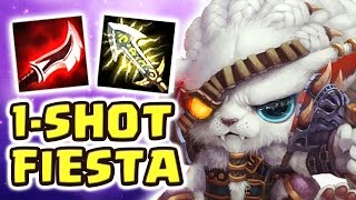 THIS IS NOT FAIR AT ALL !! NEW RENGAR IS THE BEST ASSASSIN (FULL AD RENGAR JUNGLE) - Nightblue3