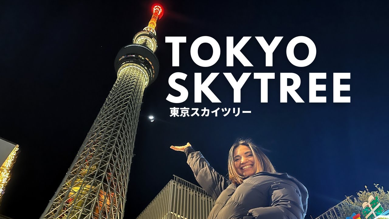 A traveler embarks on an exciting journey to discover the Tokyo Skytree.