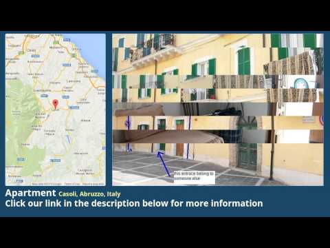 Apartment for Sale in Casoli, Abruzzo, Italy on italianlife.today