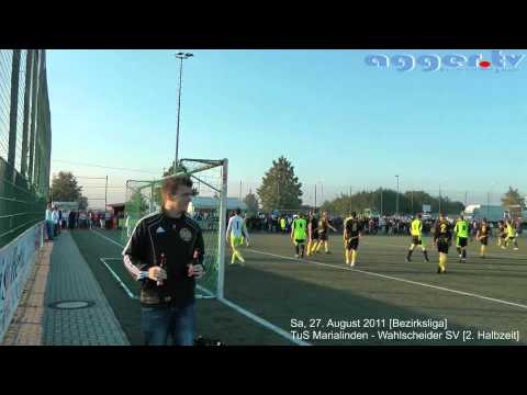 Wahlscheider SV -das 1.Spiel in der Bezirksliga bei TuS Marialinden