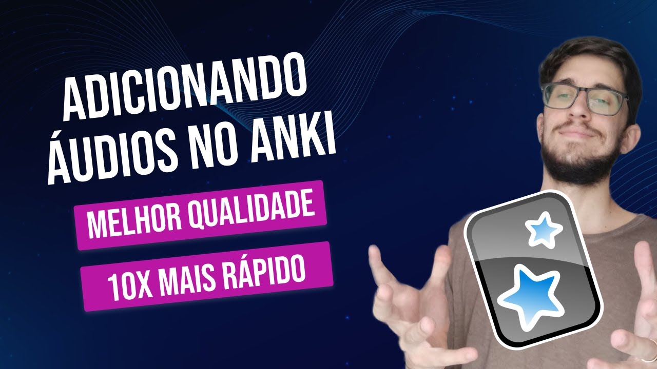 Como colocar áudios no Anki em minutos (Funcionando 2022)