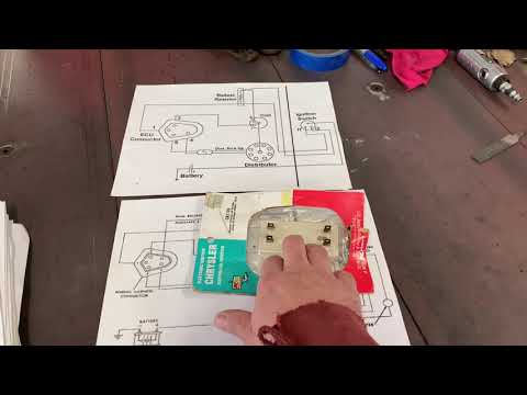 Mopar electronic ignition system without the ballast resistor