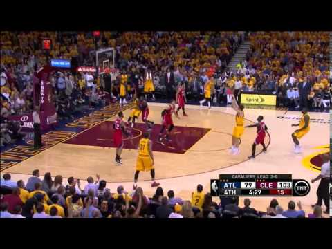NBA, playoff 2015, Hawks vs. Cavaliers, Round 3, Game 4, Move 57, Joe Harris, 3 pointer