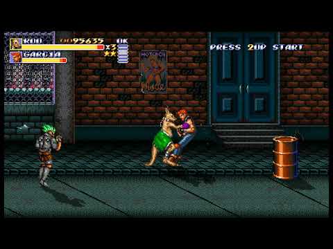 Streets of Rage Remake v5.2 - Roo, Mania (No Deaths, No Police Specials) - SoR1 Route