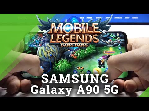 Samsung Galaxy A90 5G - MOBA Mobile Legends | Settings & FPS Review