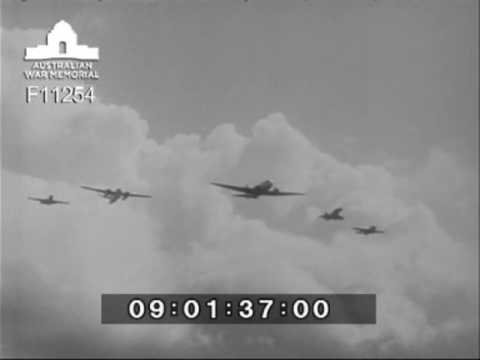 DC-3 Venom Tracker Skyhawk fly over HMAS Albatross air display