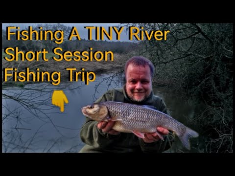 Winter fishing - Exploring a Small River - Short Session (Video 270)