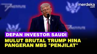Download lagu Trump Mulut Brutal Hina Pangeran MBS Sebagai Penjilat Depan Investor Saudi di Amerika mp3
