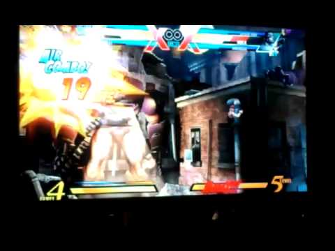Ryu's New Combo W/ Shinku Hadouken Reset