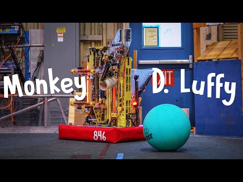 FRC 846 - 2025 Robot Reveal: Monkey D. Luffy