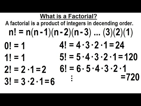 Algebra Ch 49 Binomial Theorem 1 of 18 What is the Binomial Theorem