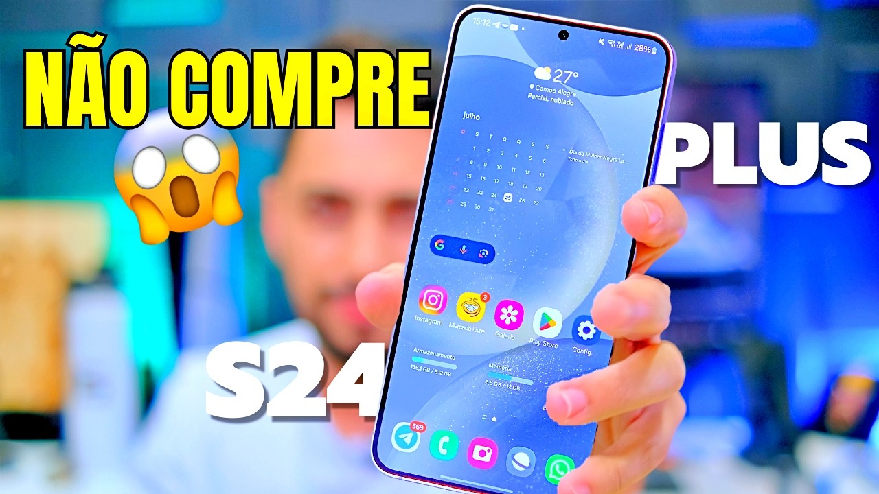 SAMSUNG S24 PLUS 1 ANO DEPOIS ✨ Eu TENHO que FALAR VERDADES