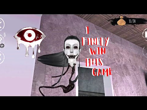 I Finely did it i Scape from the Eye Witch Eye The Horror Game Gameplay
