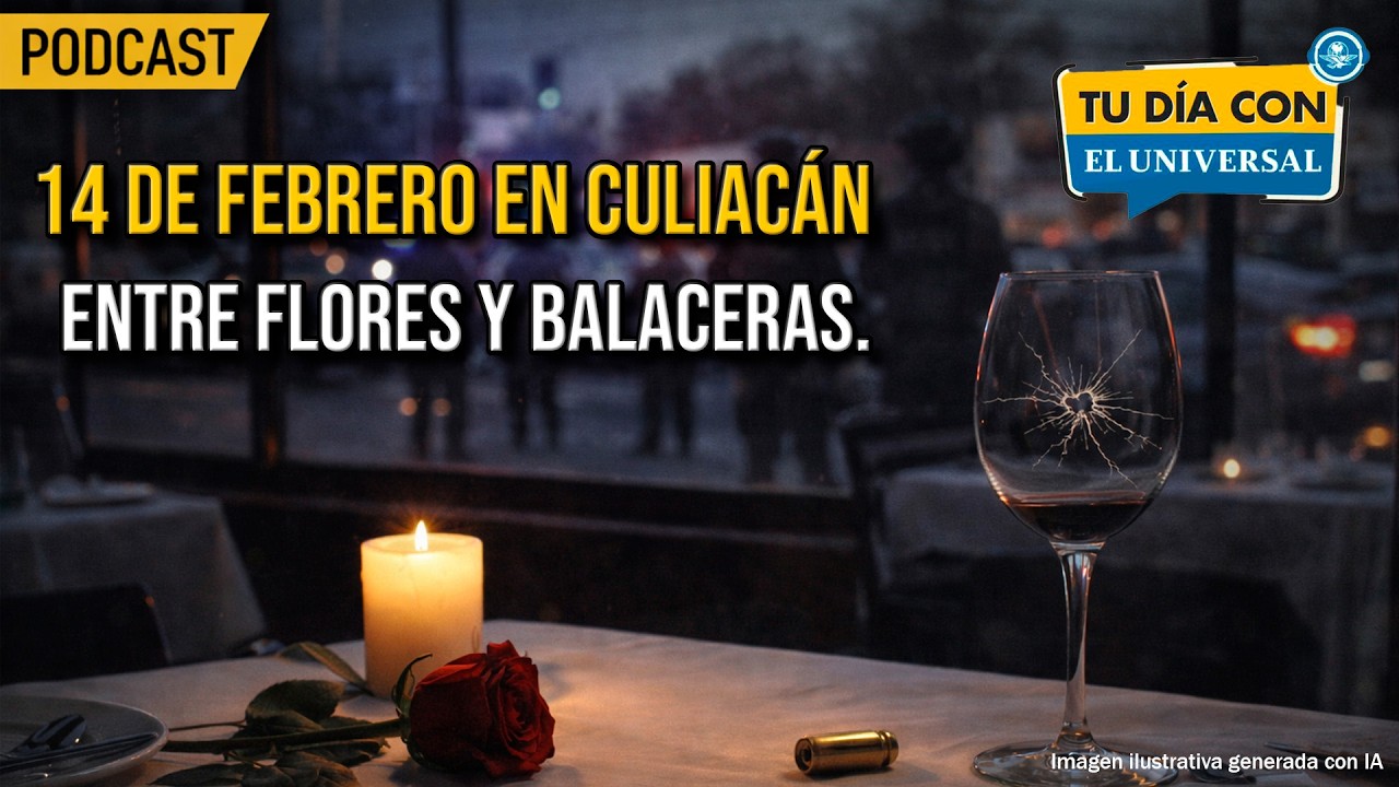 14 de febrero violento en Culiacán; registran ataques con armas de fuego // Tu dia con EL UNIVERSAL