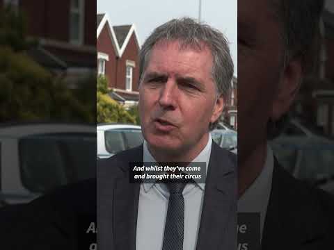 Video Thumbnail: Clashes break out after three children killed in UK knife attack | AFP #shorts