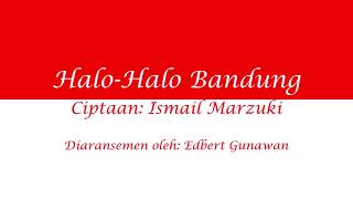 Download lagu Halo Halo Bandung Instrumental Ciptaan Ismail Marz... mp3