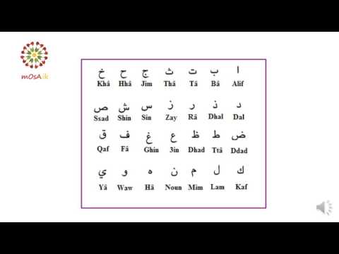 L'alphabet arabe très facile avec prononciation