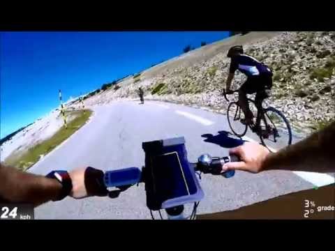 Climbing  Mont Ventoux on an ebike FAST