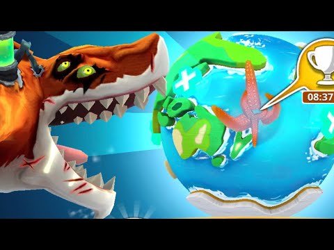 MELTDOWN KILLS COLOSSAL SQUID! - Hungry Shark World
