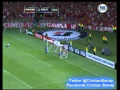 (Partidazo) Internacional 3 Emelec 2 (Relato Ariel Helueni) Copa Libertadores 2015