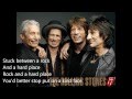 The Rolling Stones -  Between a Rock and a Hard Place (Lyrics)