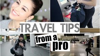 My Travel Makeup Routine & Travel Essentials | What's in My Carry-On Bag | Roxette Arisa