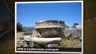 preview picture of video 'THE ANCIENT RUINS AT IREO - SAMOS Greekcypriot's photos around IRAIO, Greece (ruins in samos)'