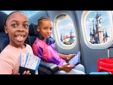 KAYDEN UND TYRESE FLIEGEN ZUM 1.MAL NACH DISNEYLAND ✈️
