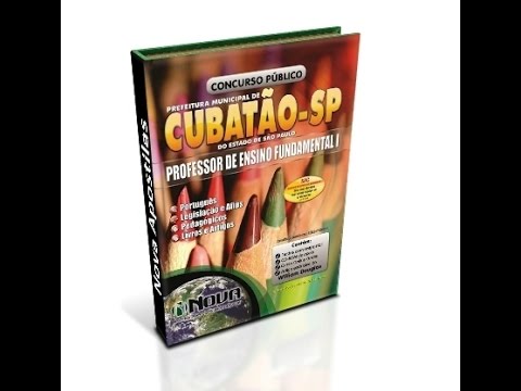 Apostila Concurso Cubatão 2015 - Professor Ensino Fundamental I